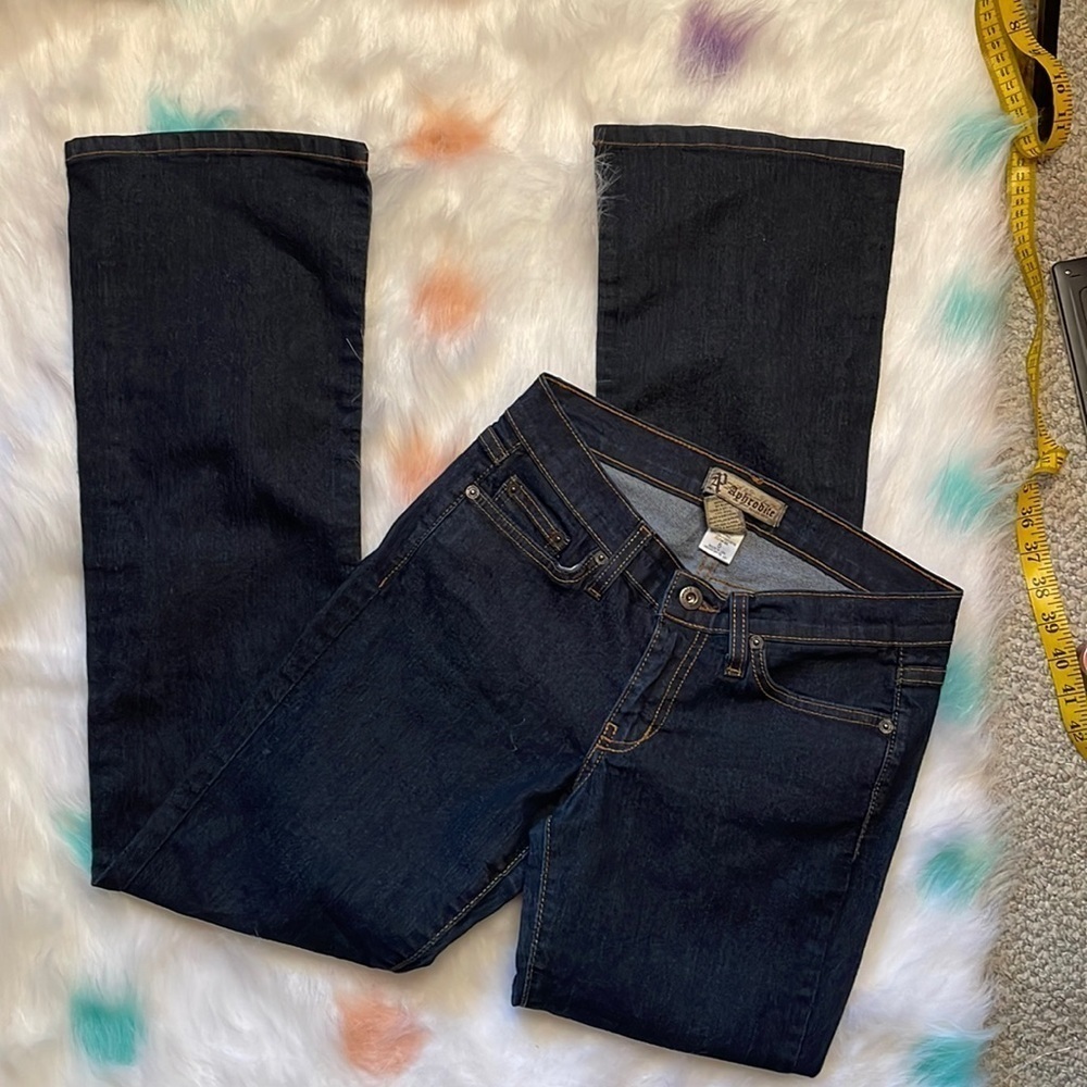 APHRODITE Dark‎ Wash Bootcut Jeans